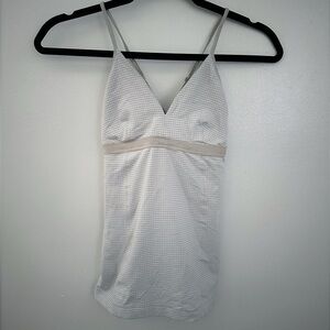 Lululemon athletica gingham strappy top